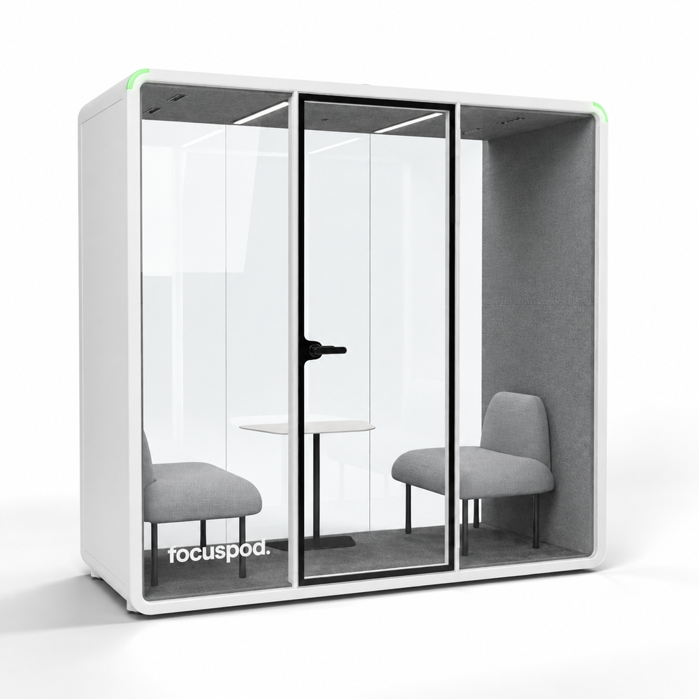 FocusPod Team – 2 Person Face-to-Face Meeting Pod